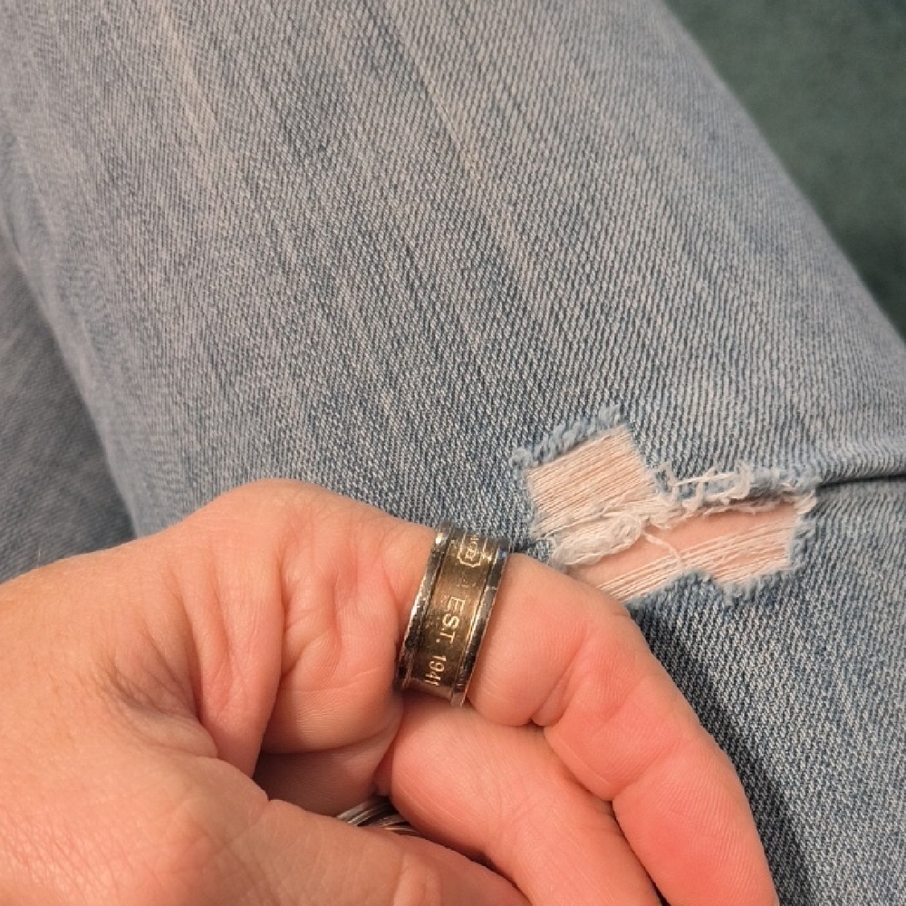 Coach 1941 Silver Band Ring π₯ 925 π₯ Authentic - Picture 5 of 13